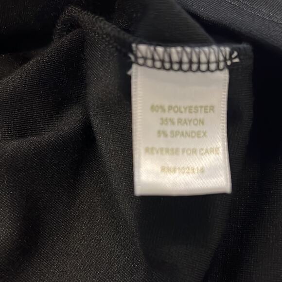 Garnet Hill Black Knee length dress with Back Bow Detail - Size S - Picture 8 of 9